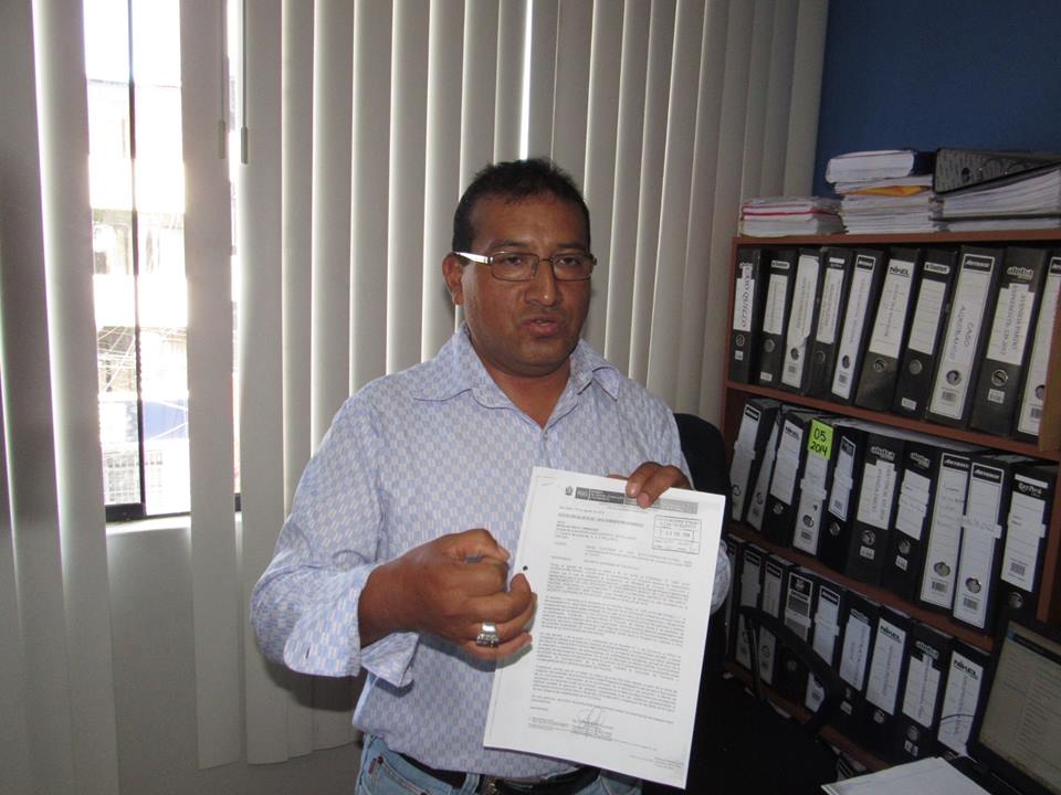 Alcalde distrital de Pallasca negó haber falsificado información en su hoja de vida ante el JNE