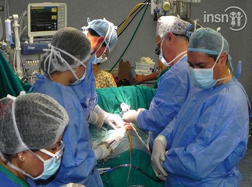 Menor con afección cardiaca es el primer operado en el  Instituto de Salud del Niño