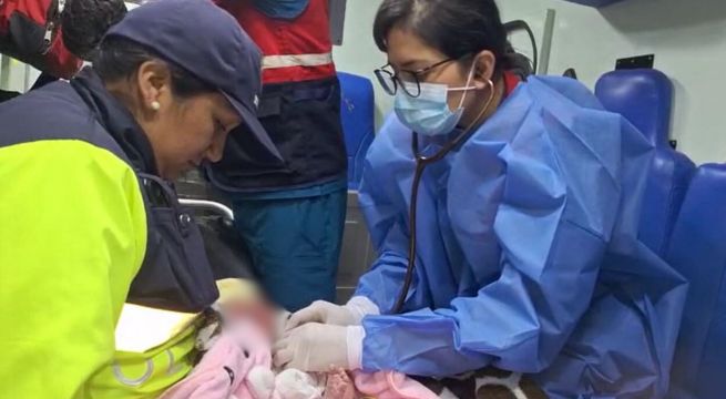 Nuevo Chimbote: rescatan a recién nacida abandonada en la basura 