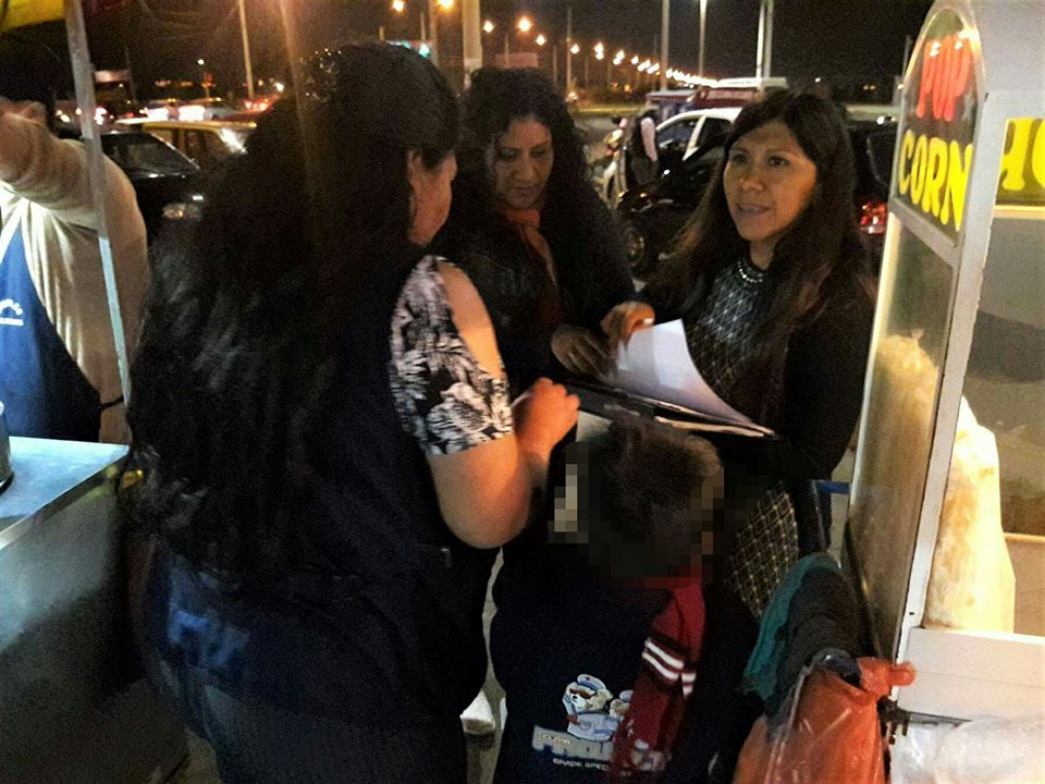 Chimbote: dos menores fueron regresados a sus viviendas tras ser encontrados trabajando en la calle