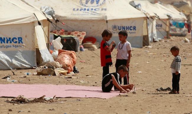 La ONU informó que un millón de niños sirios son desplazados por la guerra