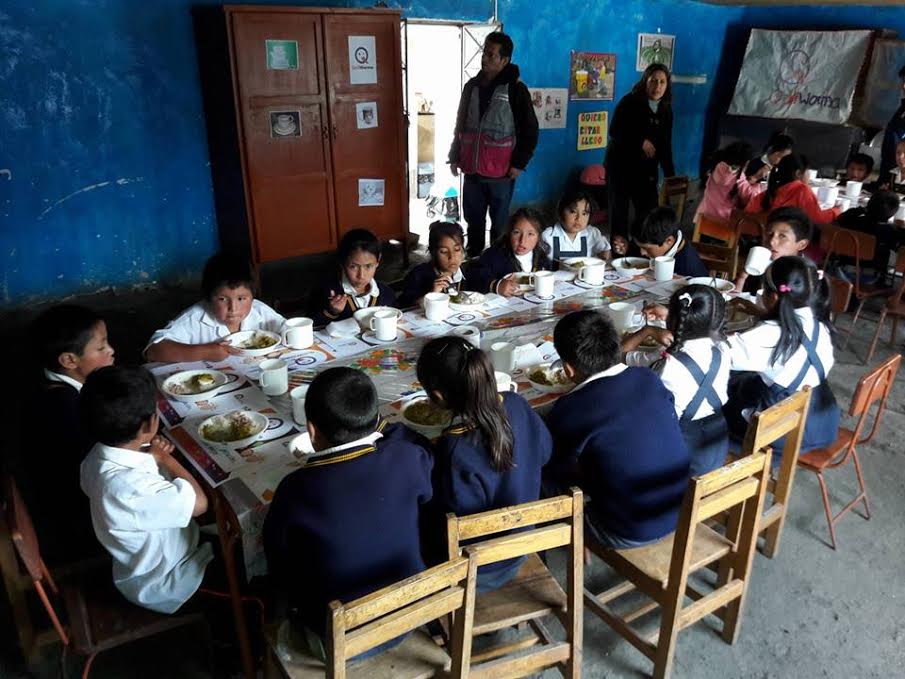 Más de 76 mil beneficiados por   “Qali Warma” en varias provincias de Áncash