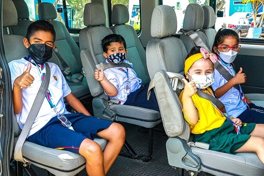 Conoce las medidas de prevención en el servicio de transporte para estudiantes