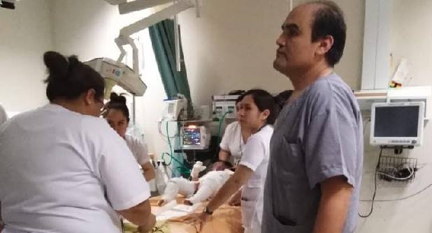 Nuevo Chimbote: Niño de 2 años sufre quemaduras en el 70 por ciento de su cuerpo y su estado es delicado