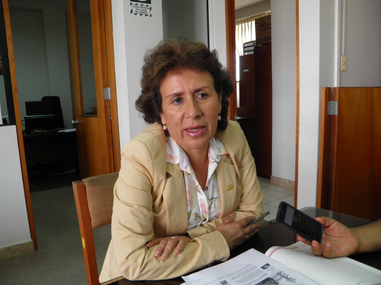 Nancy Moreno: “Lo ocurrido con Dante Farro es un llamado a la reflexión de los fiscales” 