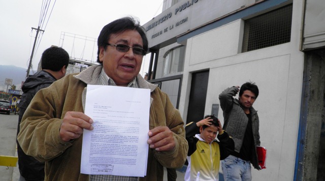 Siguen extorsiones a ex consejero regional Ezequiel Nolasco