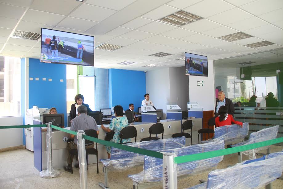 Nuevo Chimbote: inauguraron moderna oficina de recaudación del municipio distrital