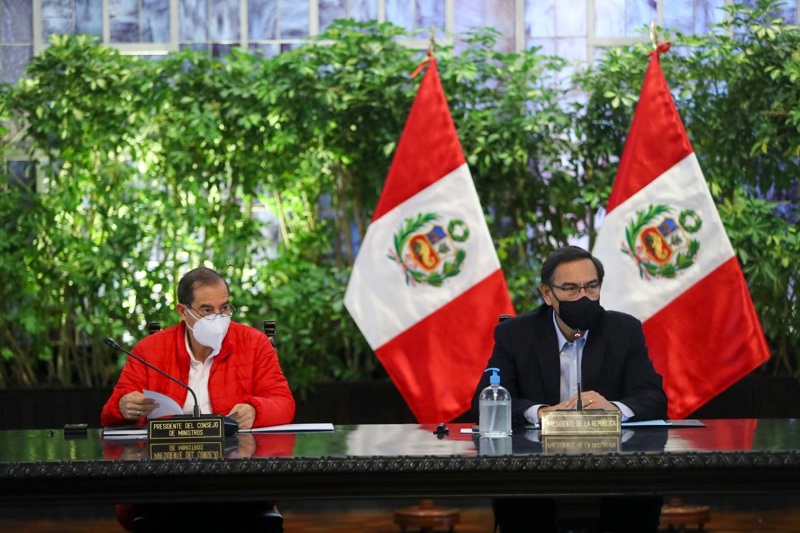 Vizcarra lidera nueva sesión del Consejo de Ministros