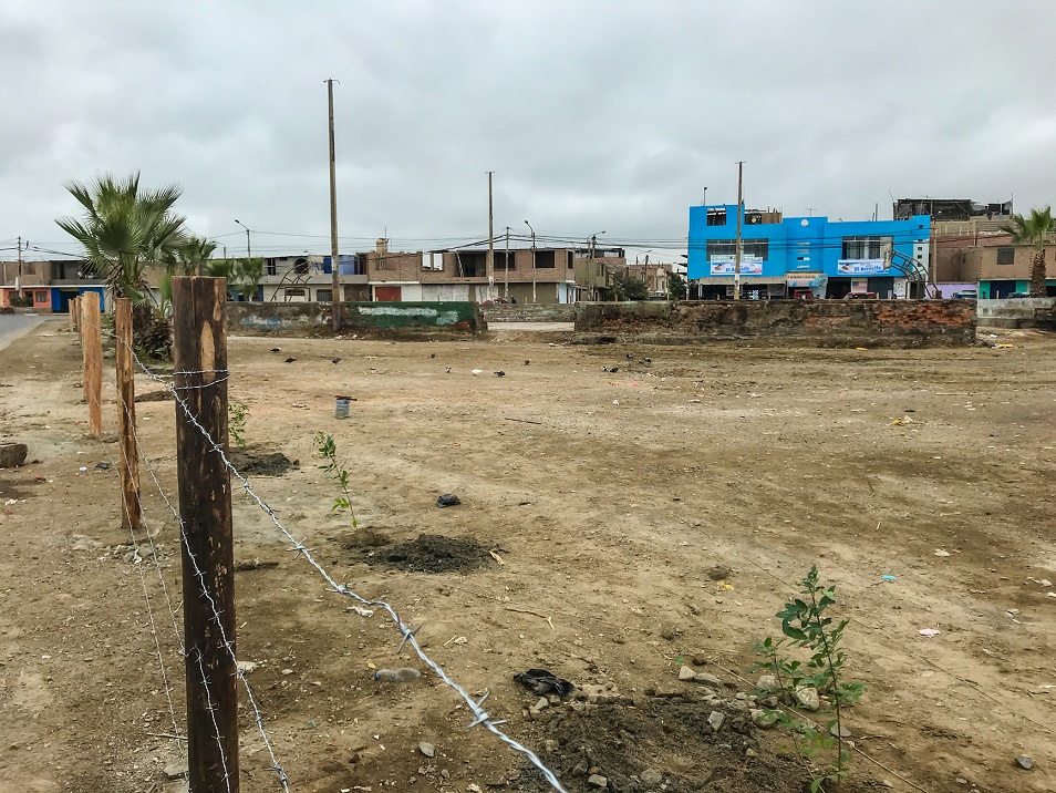 Chimbote: transformarán en áreas verdes punto crítico de arrojo de basura cerca a mercado Pueblos Unidos 