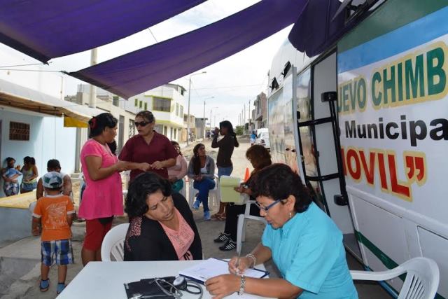 Nuevo Chimbote: Puesto de salud El Satelite recibe apoyo ante gran demanda de pacientes