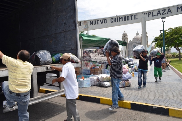 Nuevo Chimbote: Más de 3 mil toneladas de alimentos serán entregados hoy a damnificados 