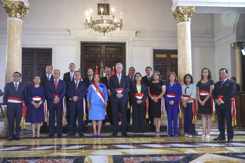 Consejo de Ministros: este es el Gabinete que lidera Gustavo Adrianzén