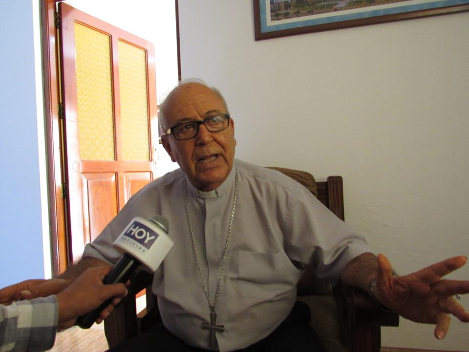 Obispo de Chimbote a gobernador de Áncash: “le pido tener los ojos y oídos bien destapados para iniciar su gestión”