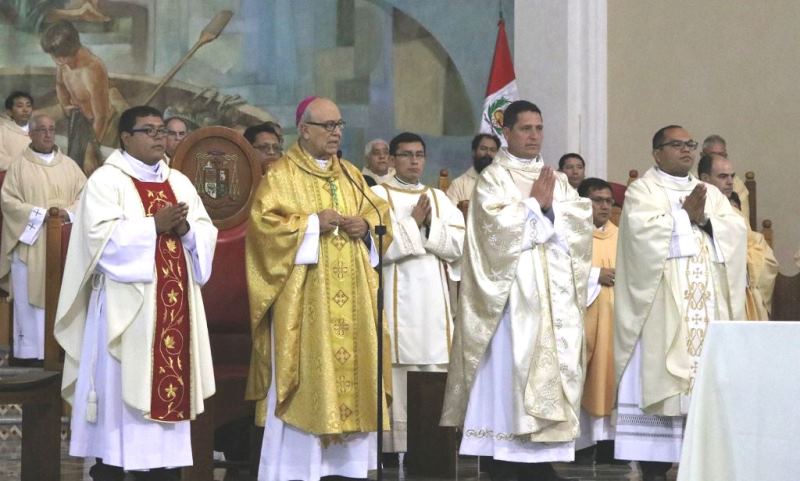 Diócesis de Chimbote: tres nuevos sacerdotes fueron ordenados