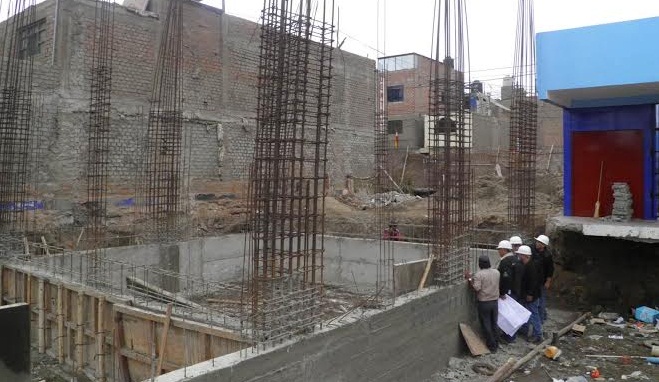 Reconstrucción del colegio “Belaunde” se retomaría dentro de un mes  