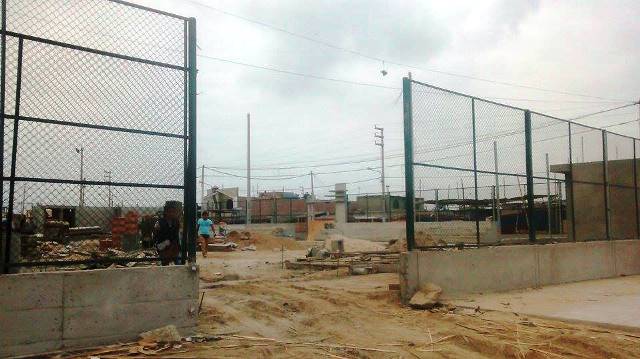 Paralizan obra de polideportivo “Villa María” por falta de pago de valoraciones