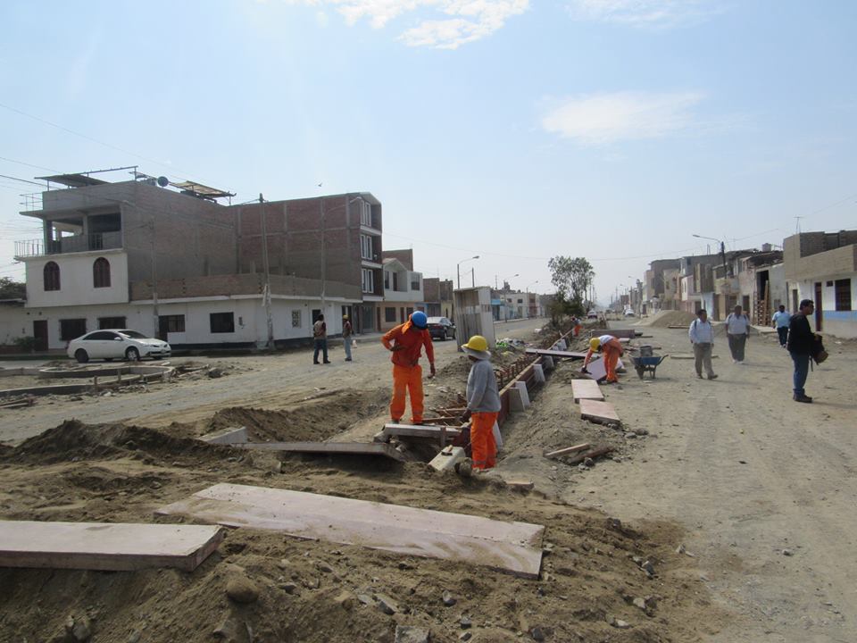 Chimbote: Este 2 de junio culmina la primera etapa de obra avenida Camino Real