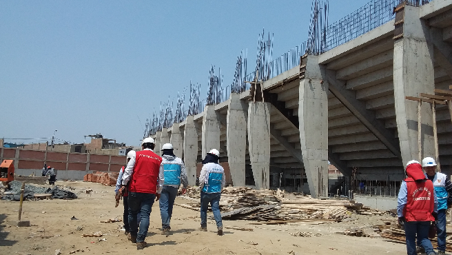 Obra de complejo deportivo en Chimbote presenta retraso e incumplimiento de expediente técnico