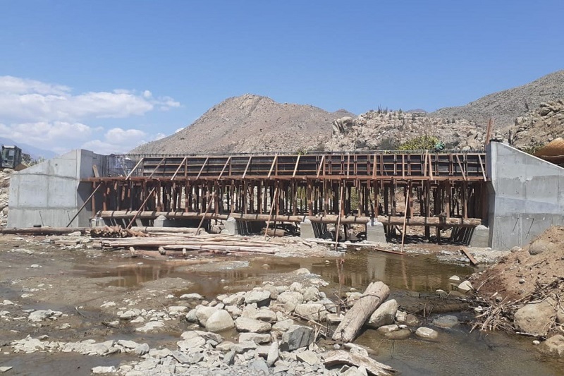 Aceleran obras de reconstrucción en diversas provincias de la región Áncash