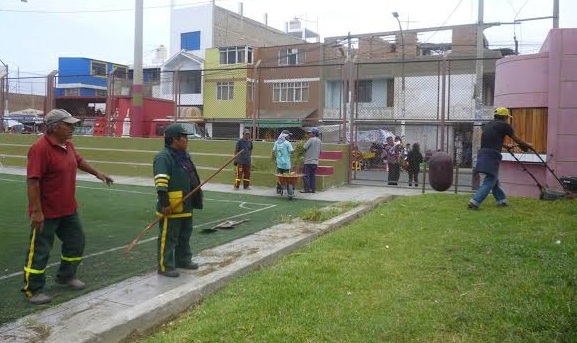 Invierten 300 mil soles en mantenimiento del complejo deportivo El Progreso