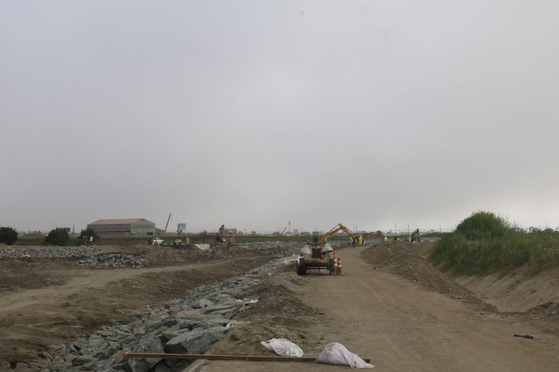 Trabajos para reducción de desastre en el río Lacramarca están en 55% de avance  