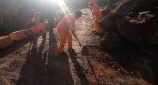 Áncash: atienden a familias afectadas por lluvias intensas en el distrito de Masin