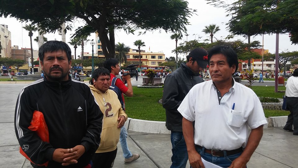 Chimbote: trabajadores de obra en local de la Sunat vuelven a protestar por falta de pagos