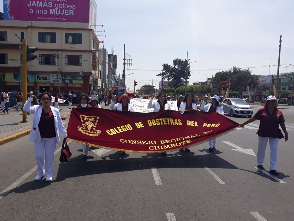 Obstetras de Chimbote exigen al Minsa que no se restrinjan sus funciones 