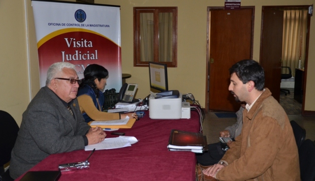 OCMA inspeccionó labor de Corte Superior de Justicia de Áncash 