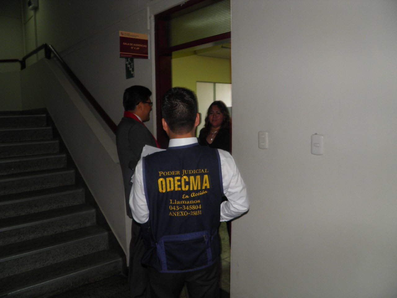 Chimbote: Odecma verifica que no se frustren audiencias en la Corte del Santa 