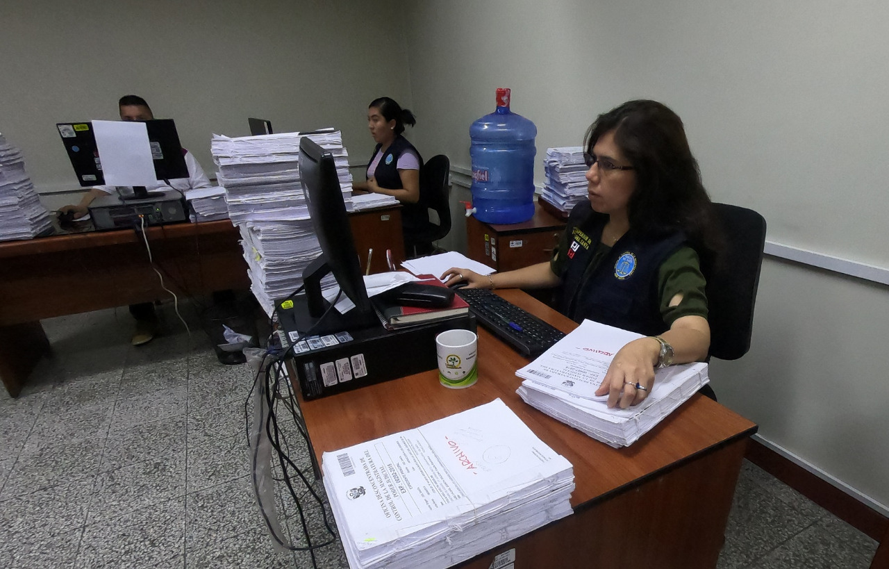 Odecma del Santa realizó jornada de trabajo extraordinaria el ultimo sábado de  marzo