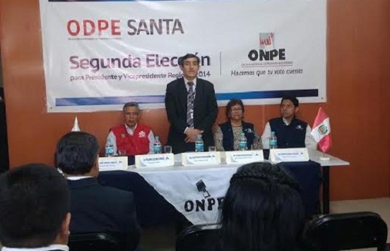 ODPE – Santa inició labores para la Segunda Elección Regional 2014