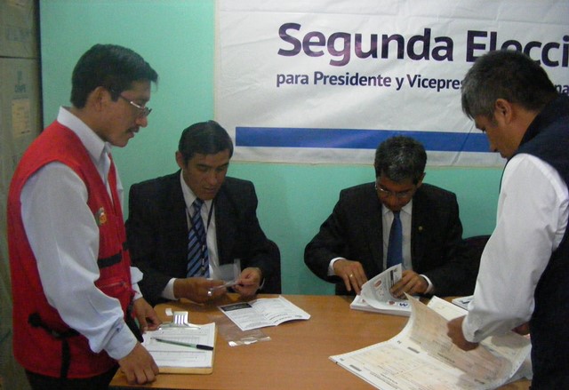 ODPE – Santa verificó material electoral para comicios de segunda vuelta