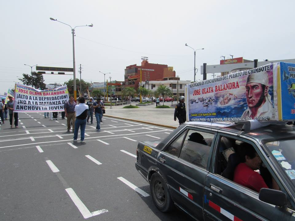 Pescadores de Chimbote vuelven a las calles para exigir suspensión de segunda temporada de pesca 