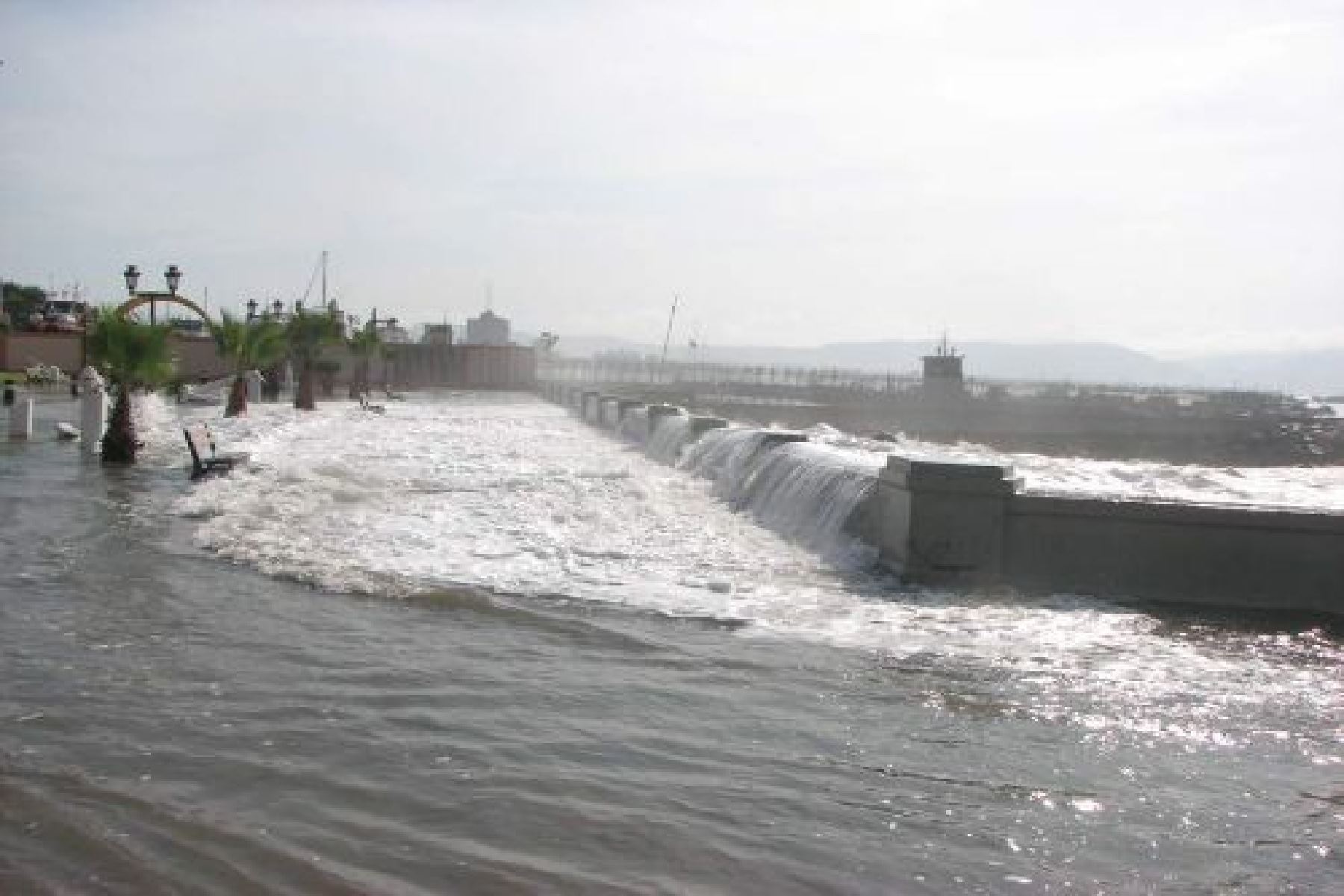 Ocurrencia de oleaje ligero a moderado se extenderá hasta el 16 de enero