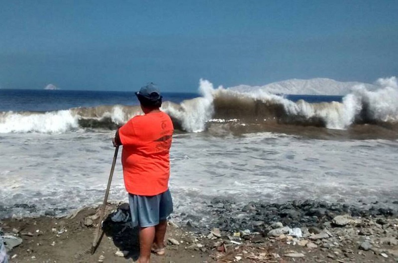 Pronostican oleaje ligero en todo el litoral peruano desde esta noche hasta el 20 de octubre