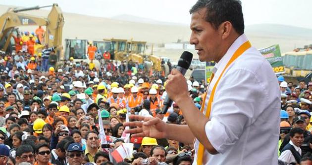 Visita de Humala a Nuevo Chimbote fue postergada por sismo en Ayacucho