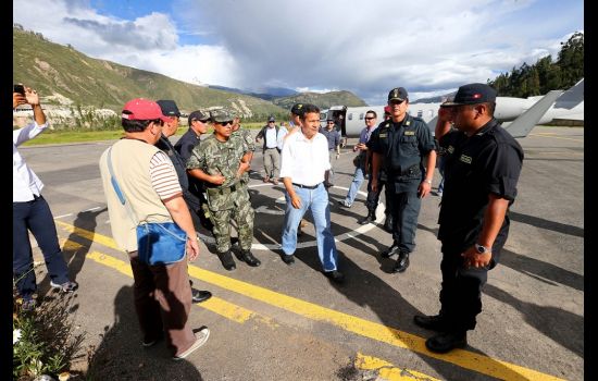 “Debemos hacer de Áncash una región de paz”, afirma presidente Humala