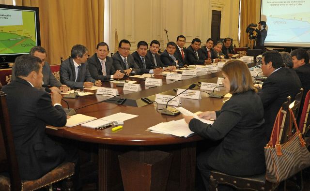 Ollanta se reunió con presidentes regionales