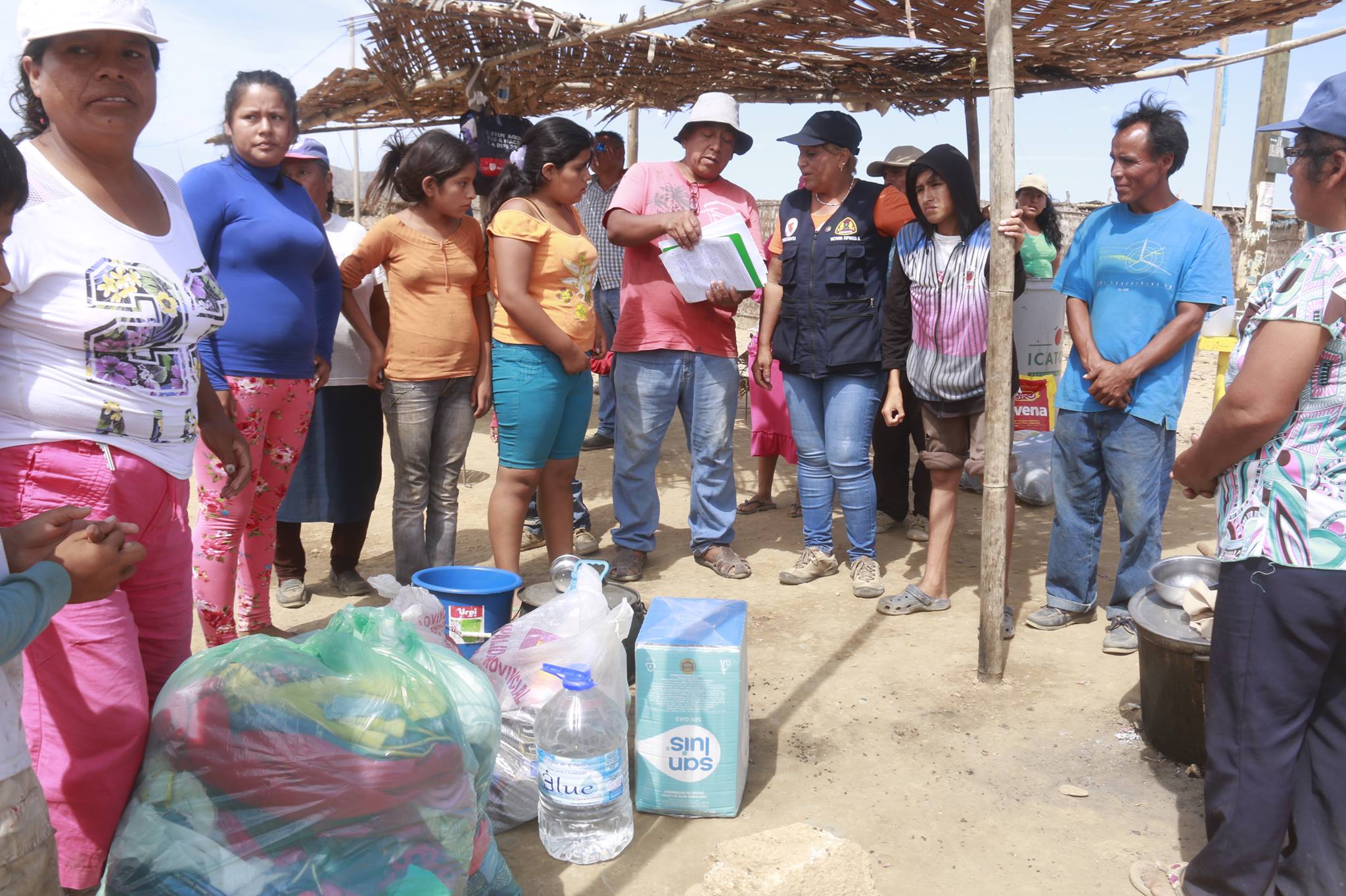 Vinzos: 20 ollas comunes recibieron donaciones de la Municipalidad Provincial del Santa