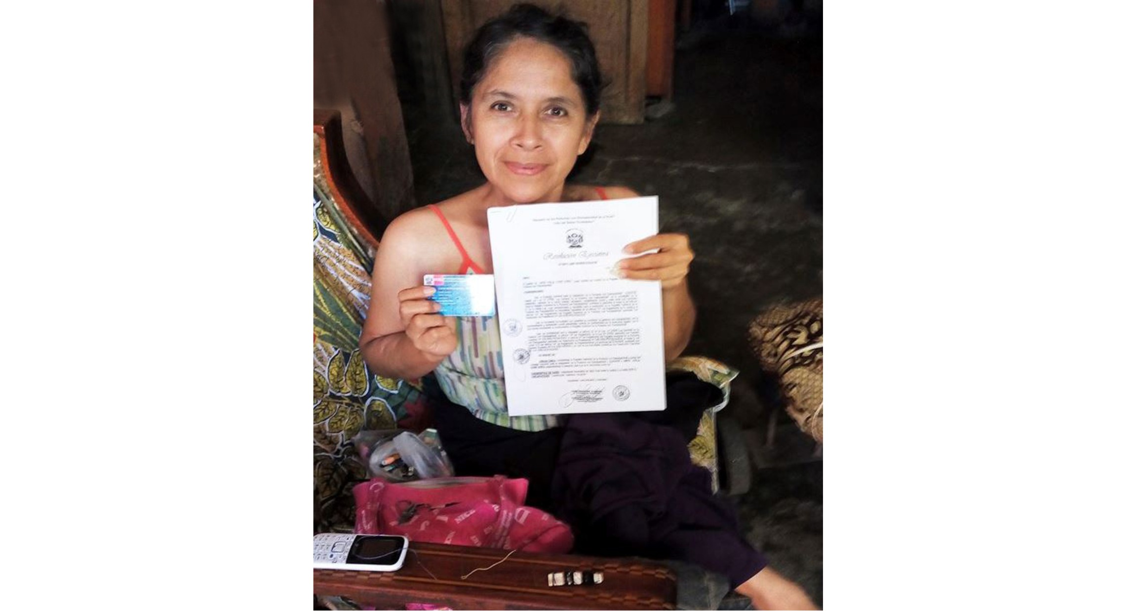 Chimbote: municipalidad entrega carnés y resoluciones de Conadis a personas con discapacidad