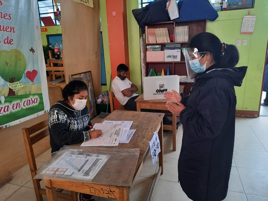 ONPE desarrolla mañana domingo 4 de abril segunda capacitación a miembros de mesa