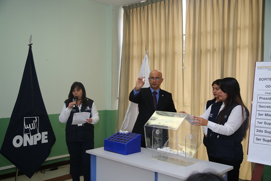 Eligen por sorteo a más de 485 mil miembros de mesa