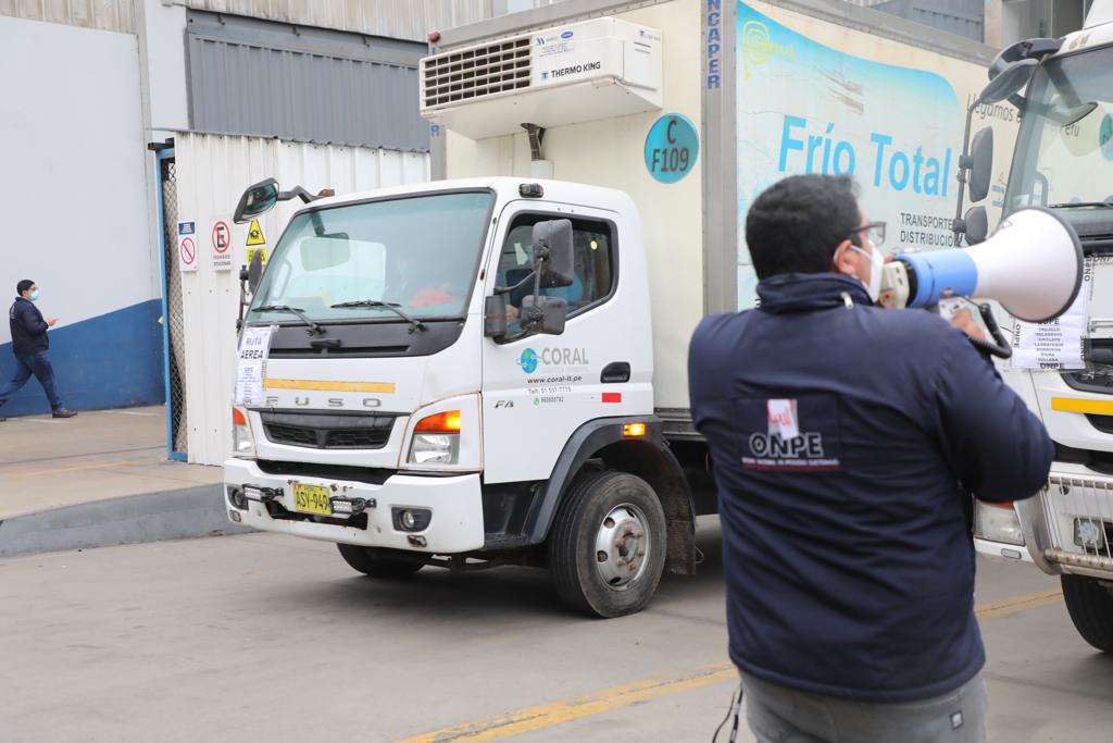 Onpe inicia distribución de material para capacitar al personal oficinas descentralizadas 