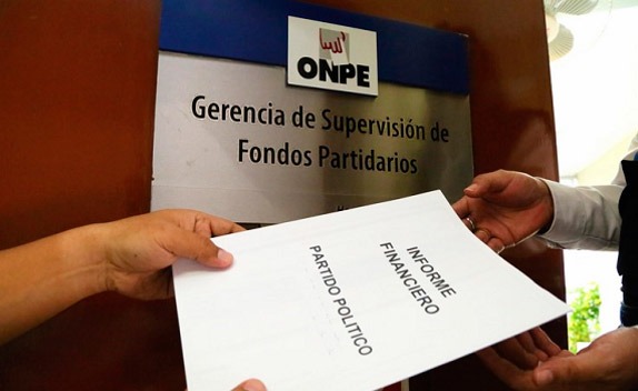 Organizaciones políticas deben presentar información financiera anual 2019