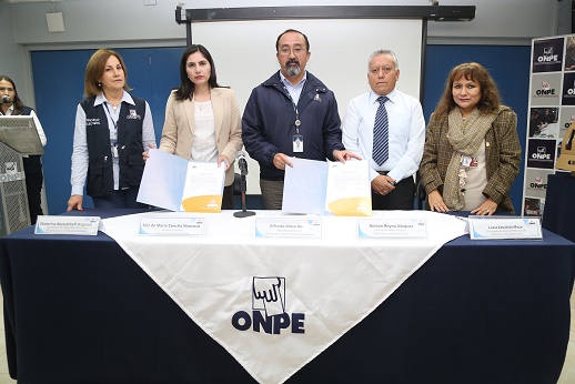 Onpe colabora  con el JNE para acelerar justicia electoral en comicios de octubre