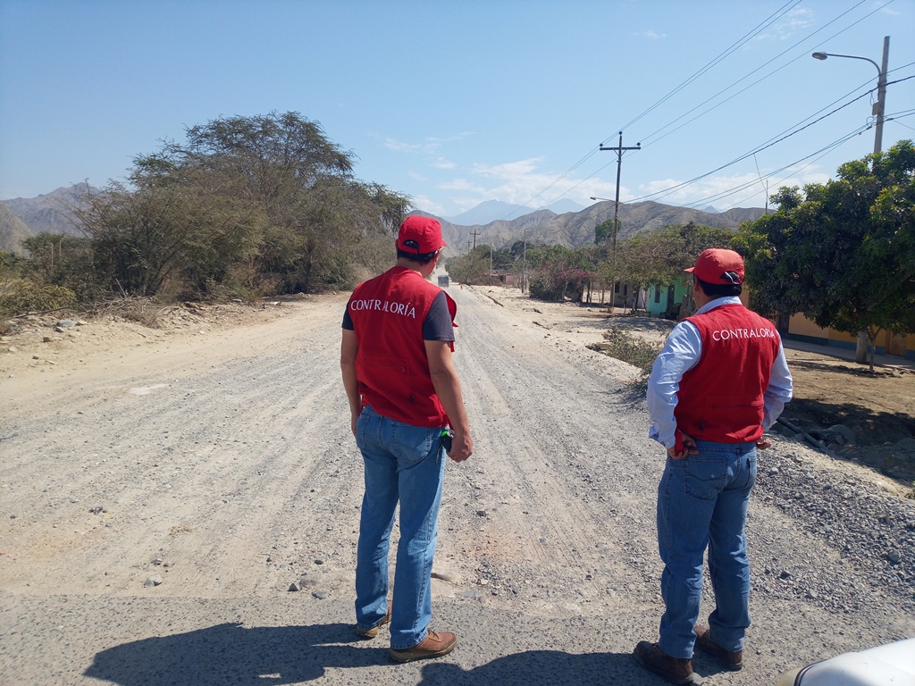 Contraloría alerta deficiencias en expediente técnico de obra vial de S/ 40 millones en Casma 