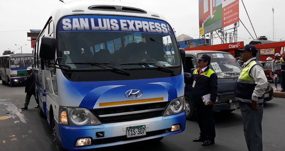 Comuna de Chimbote realizó notificación a empresa San Luis Express para que deje de circular