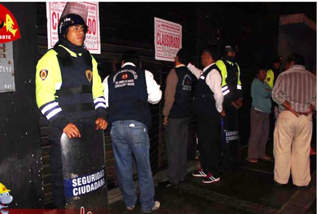 Chimbote: sancionan a locales del casco urbano por incumplir normas municipales