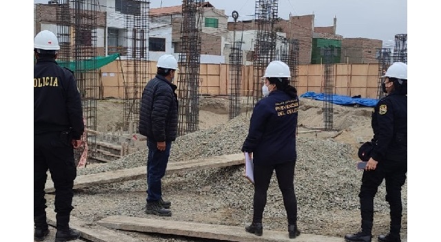 Chimbote: Fiscalía inspecciona obras públicas para prevenir actos violentos